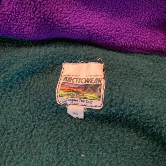 Vintage arctic cat pullover fleece size medium - Picture 3 of 4